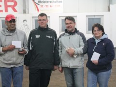 Die Finalisten des 4. Winterhallenturniers